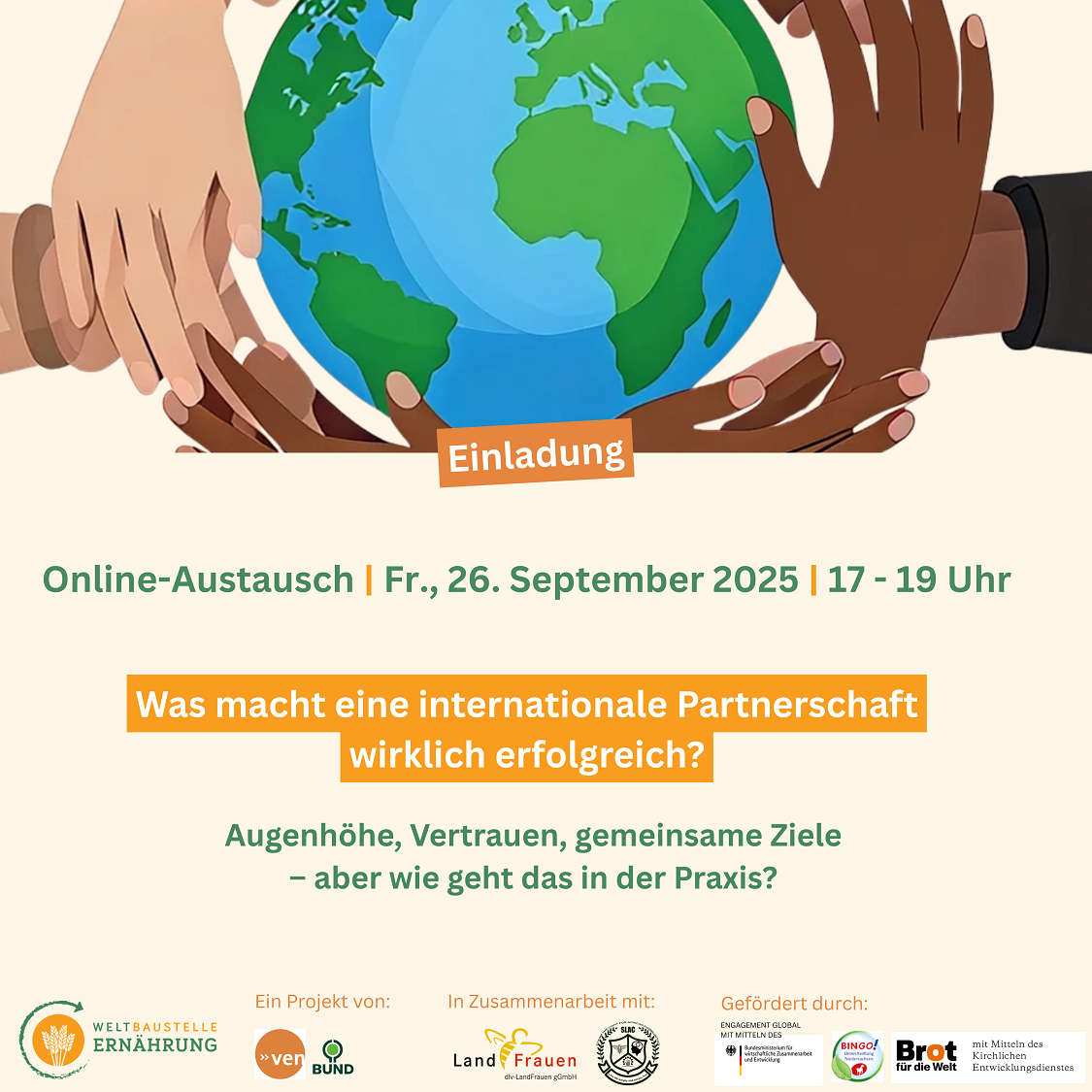 Austauschtreffen Website
